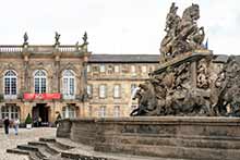 Der barocke Markgrafenbrunnen