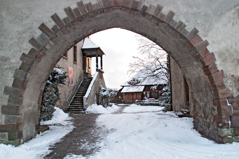Schnee auf der Leuchtenburg Schnee auf der Leuchtenburg