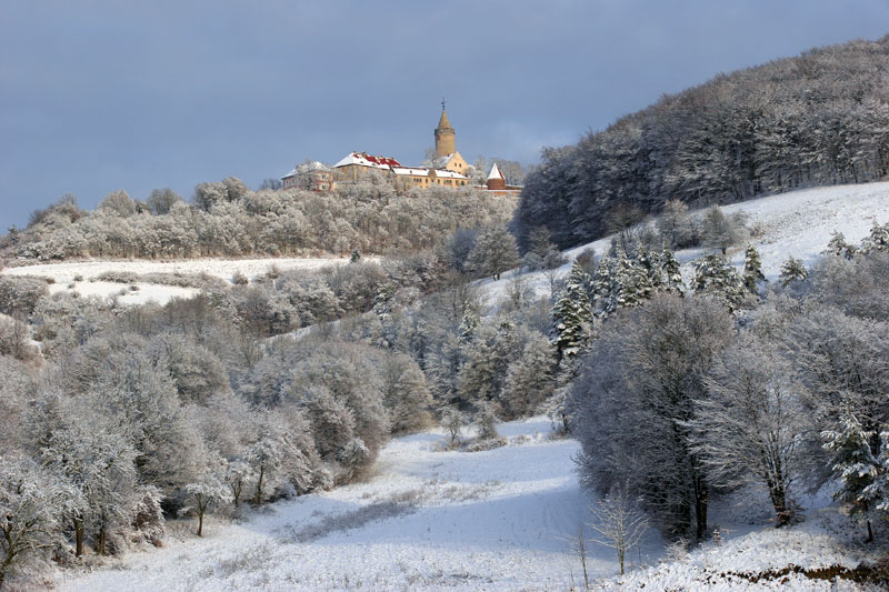 Die winterliche Leuchtenburg Die winterliche Leuchtenburg