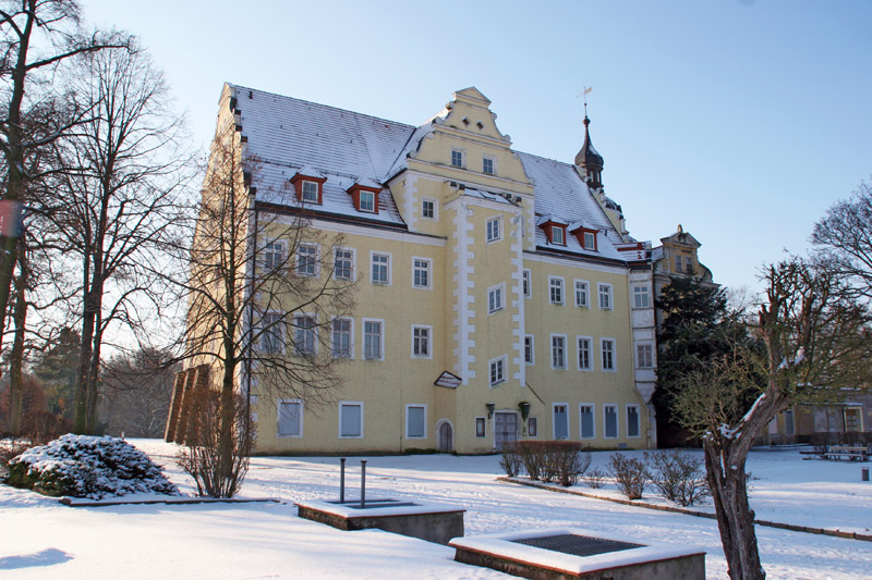 Schloss Thallwitz im Winter