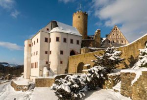 Burg Scharfenstein im Winter