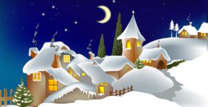 Weihnachten auf einer Burg