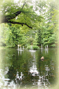 Der Teich im Schlosspark