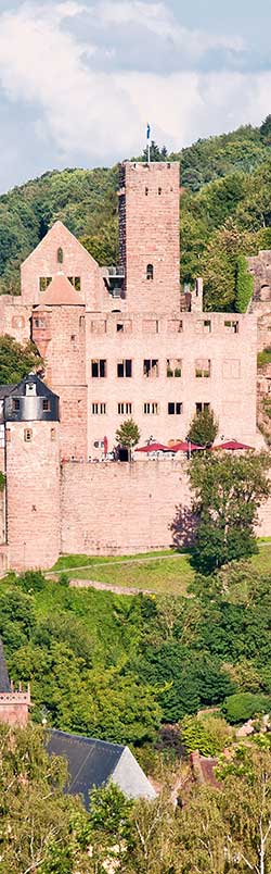 Burg Wertheim in Baden-Württemberg