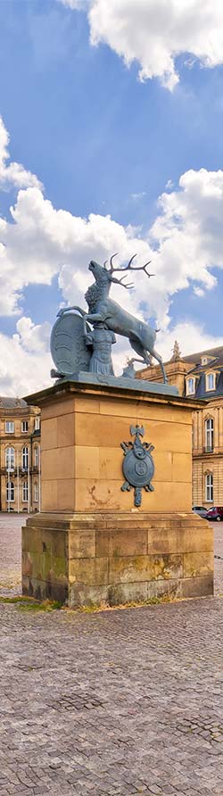 Neues Schloss Stuttgart in Baden-Württemberg