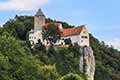 Die Burg Prunn im Altmühltal in Bayern Burg Prunn