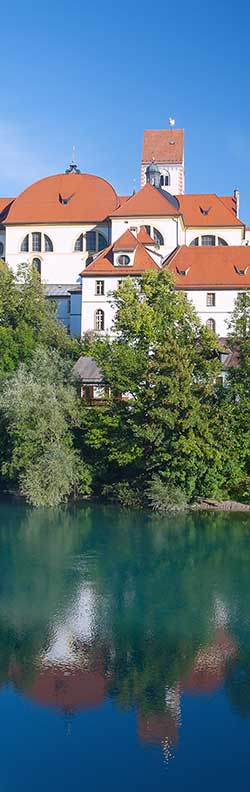 Hohes Schloss Füssen in Bayern