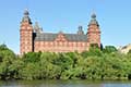 Schloss Johannisburg in Aschaffenburgn in Bayern