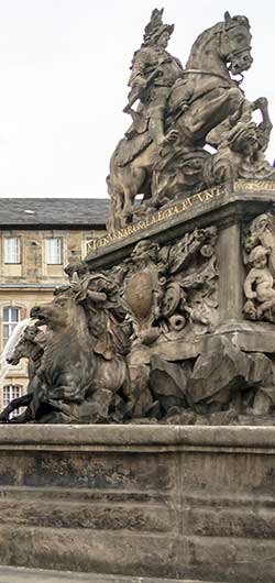 Markgrafenbrunnen Neues Schloss Bayreuth