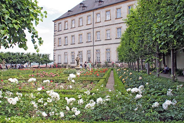 Rosengarten der Neuen Residenz