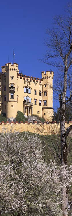 Schloss Hohenschwangau in Bayern