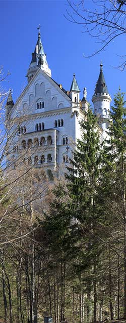 Schloss Neuschwanstein in Bayern