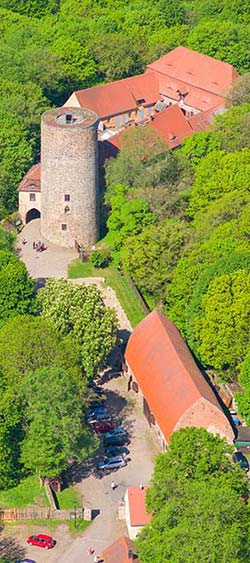 Burg rabenstein auf dem Steilen Hagen