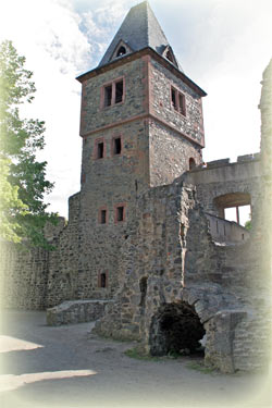 Burg Frankenstein in Hessen