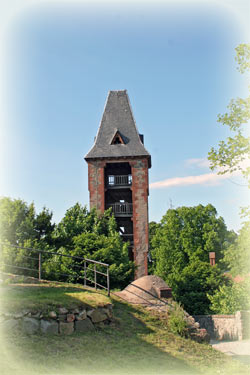 Die romantische Burg Frankenstein als Romanvorlage