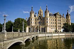 Schweriner Schloss in der Landeshauptstadt