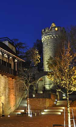 Pulverturm jena im winter