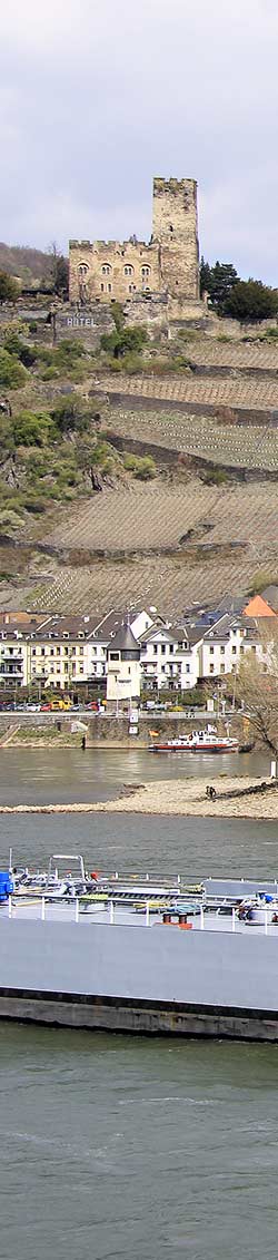 Burg Gutenfels in Rheinland-Pfalz