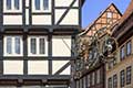 UNESCO Welterbe Quedlinburg ist mehr als nur einen kurzen Ausflug wert Fachwerk in Quedlinburg