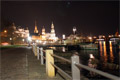 Das nächtliche Panorama von Dresden Dresden