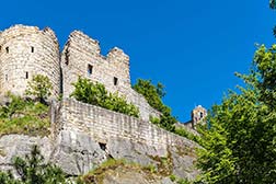 Burg Oybin in Sachsen