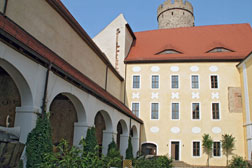 Innenhof der Burg