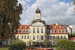 Das Rokokoschloss mit Park