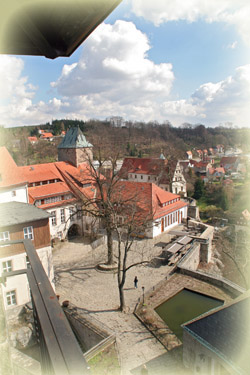 Blick von Burg Hohnstein