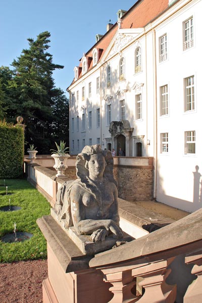 Schloss Lichtenwalde in Sachsen