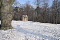 Schlosspark Machern im Winter