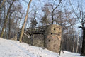 Schlosspark Machern im Winter