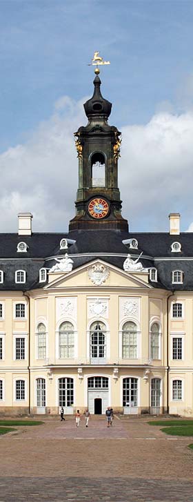 Schloss Hubertusburg in Sachsen