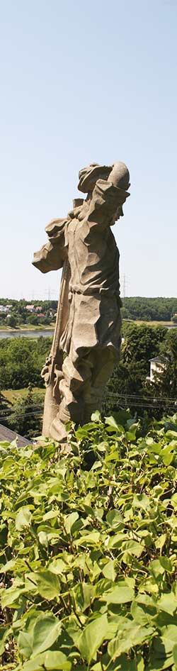 Barockschloss Seußlitz in Sachsen