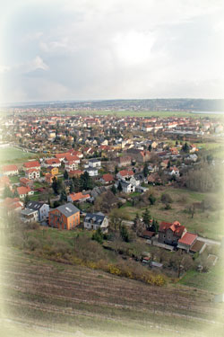 Blick auf Radebeul