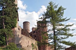 Burg Hanstein in Thüringen