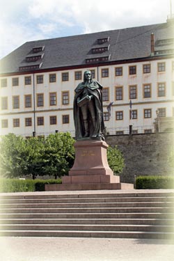 Blick auf Schloss Friedenstein