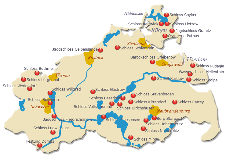 Uebersicht Mecklenburg-Vorpommern