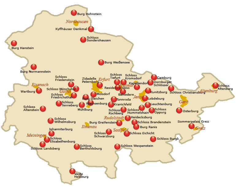 Thueringen Uebersicht